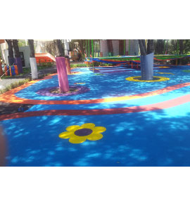 Ankara okul bahçesi EPDM dökme